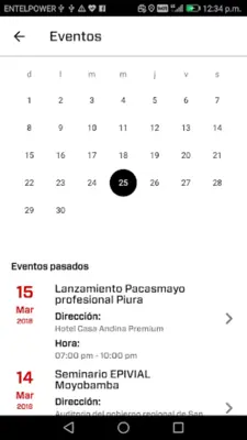 Pacasmayo Profesional android App screenshot 1